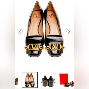 Valentino Garavani VLogo Club Calfskin Pump 25 mm